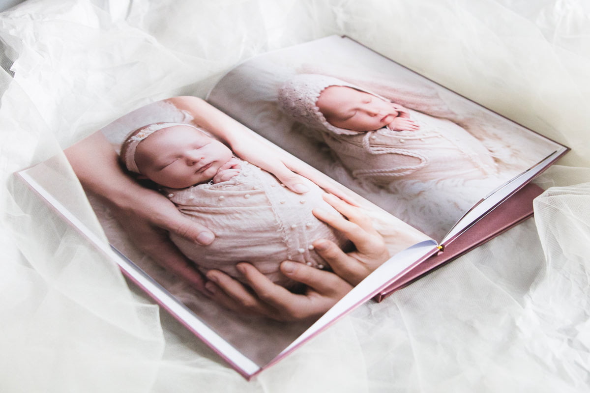 Фотокниги для новорожденных – пример 3